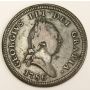 1786 Isle of Man Penny nice original coin F/VF 