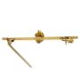 British placer Gold Nugget & Diamond on 1.75 inch 15ct bar pin 