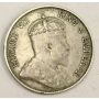 1902 Straits Settlements 10 Cents silver coin F12