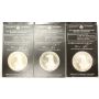 6x USA Proof Olympic Silver Dollars 4x1983 & 2x1984 .900 fine silver 