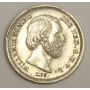 1863 Netherlands 5 Cents silver coin EF40