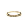 14 Karat Yellow Gold Ladies 0.25 Carat Diamond Ring 