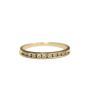 14 Karat Yellow Gold Ladies 0.25 Carat Diamond Ring 