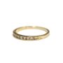 14 Karat Yellow Gold Ladies 0.25 Carat Diamond Ring 