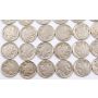 40x Buffalo Nickels 1936 PDS 40-coins G to VF+