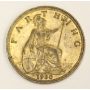 1930 Great Britain Farthing coin AU58