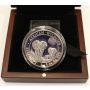 2014 1-oz 999 silver AFRICAN ELEPHANT High relief Cameo Proof