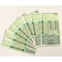 80x 1981 Hong Kong HSBC $10 banknotes DL478921-9000 