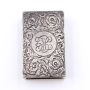 1884 Sterling silver matchbox holder 