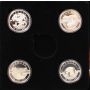 2014 O' Canada  $25 .9999 Fine Silver Proof set of 4 coins