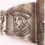 Industria Peruana large .900 silver bracelet Peru