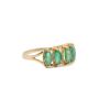 14 Karat Yellow Gold Ladies 1.00 Carat Emerald Ring ​