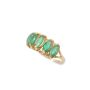 14 Karat Yellow Gold Ladies 1.00 Carat Emerald Ring ​