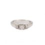 14 Karat White Gold Ladies 0.50 Carat Diamond Engagement Ring