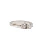 14 Karat White Gold Ladies 0.50 Carat Diamond Engagement Ring