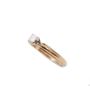 14 Karat Yellow Gold Ladies 0.18 Carat Solitaire Diamond Ring 