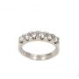 14 Karat White Gold Ladies 1.00 Carat Diamond Wedding Band Ring 