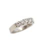 14 Karat White Gold Ladies 1.00 Carat Diamond Wedding Band Ring 