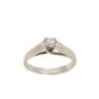 18 Karat White Gold Ladies 0.20 Carat Diamond Engagement Ring 