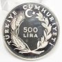 Turkey 1979 500 Lira silver coin Year of The Child Choice Proof