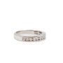 14 Karat White Gold Ladies 0.50 Carat Diamond Wedding Band Ring