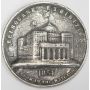 1854 Melbourne Exhibition Medal in white metal 38mm