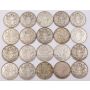 20x 1954 Canada 50 Cents 20-coins one roll 