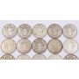 20x 1954 Canada 50 Cents 20-coins one roll 