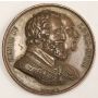 France 1814-1824 Louis XVIII and Henri IV bronze medal