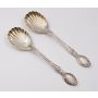 2x Henry Williamson c1902 Sheffield .925 silver spoons 7.75 inches 121 grams 