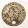 Liberty Brass Spiel Marke $20 Coin damaged