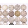 50x Canada 10 cents King George V 50-coins 12-dates VF & EF or better see list