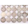 50x Canada 10 cents King George V 50-coins 12-dates VF & EF or better see list