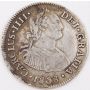 1808 Peru 2 Reales silver coin Lima JP KM#95 nice VF