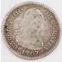 1797 Bolivia 1 Real silver coin Potosi PP KM-70 circulated