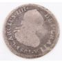 1801 Bolivia 1/2 Real silver coin PTS PP KM-69 circulated 