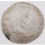 1818 Bolivia 2 Reales silver coin Potosi PJ KM#83 circulated