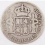 1790 Bolivia 2 Reales silver coin Potosi PR KM#62 circulated