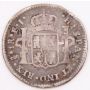 1804 Chile 1 Real silver coin Santiago-FJ KM-57 circulated 