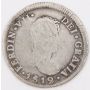 1812 Chile 2 Reales silver coin FJ Santiago KM#79 circulated