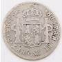 1786 Chile 2 Reales silver coin DA Santiago KM#30 circulated