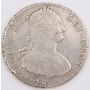 1808 Bolivia 8 Reales silver coin PJ KM#73 a/EF