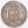 1795 Peru 8 Reales silver coin IJ Lima KM#97 EF/AU