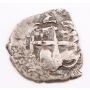 1737 Bolivia 1 Real silver cob M Potosi KM#28a 3.1 grams VF+