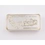 2500 grains .925 Silver bar Sutters Mill gold rush California 163.5 grams 