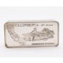 2500 grains .925 Silver bar Sutters Mill gold rush California 163.5 grams 