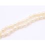 Cultured Pearl necklace 62 x good colour 5.4-5.9mm 10K wg clasp  