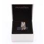 PANDORA 14k Gold Sterling Silver Rope Ring