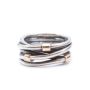 PANDORA 14k Gold Sterling Silver Rope Ring