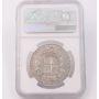 1839 Eagle P Italy Sardinia 5 Lire NGC NGC AU details cleaned